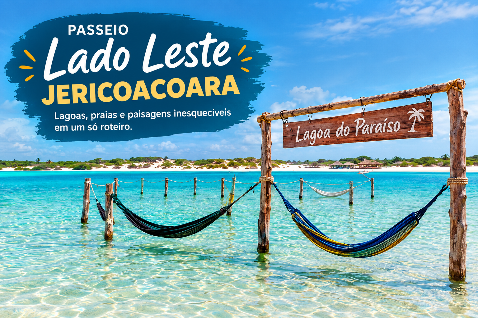 Passeio lado leste de Jericoacoara
