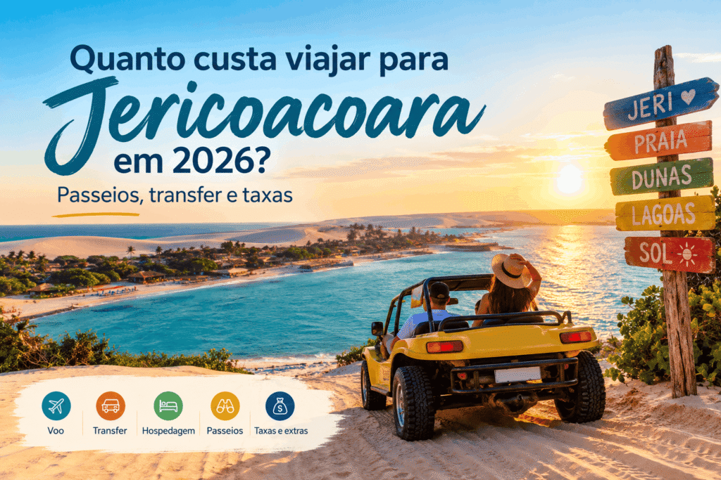 Quanto custa Jericoacoara 2026?