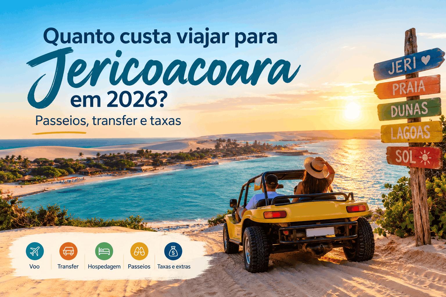 Quanto custa Jericoacoara 2026?